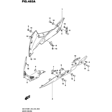 UNDER COWLING (GSX-S750,GSX-S750A)