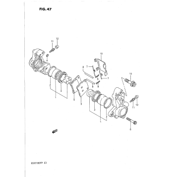 FRONT CALIPERS (MODEL J)