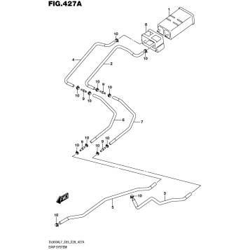 EVAP SYSTEM (DL650AL7 E33)