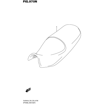 OPTIONAL (HIGH SEAT) (DL650XAL6 E33)