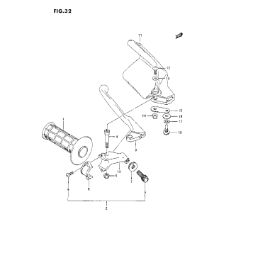 LEFT KNUCKLE COVER (K/L/M)