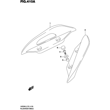 PILLION RIDER HANDLE