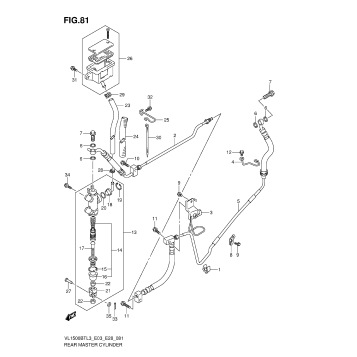 REAR MASTER CYLINDER