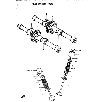 CAM SHAFT - VALVE