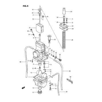 CARBURETOR (MODEL G/H/J)