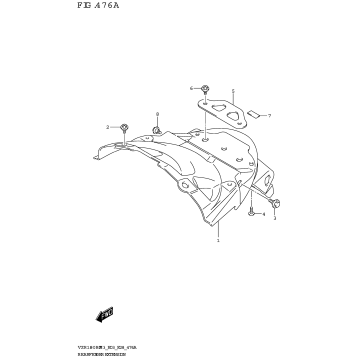 REAR FENDER EXTENSION