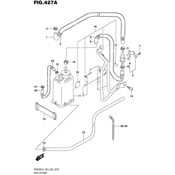 EVAP SYSTEM (DR200SEL3 E33)