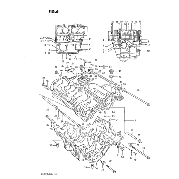 CRANKCASE (GS1100GKD)