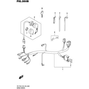 WIRING HARNESS (DR-Z70L8 E28)