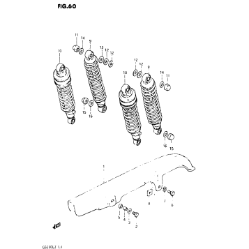CHAIN CASE - SHOCK ABSORBER