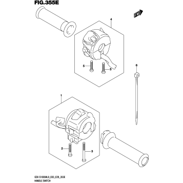 HANDLE SWITCH (GSX-S1000YAL9 E28)