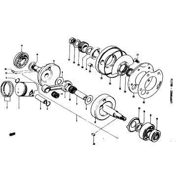 PISTON - CRANKSHAFT