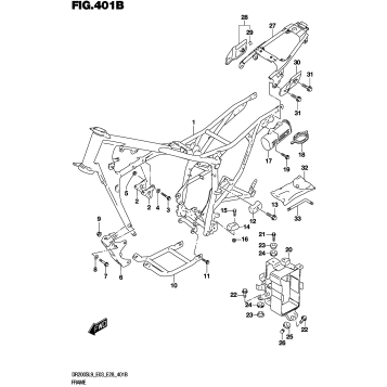 FRAME (DR200SL9 E28)