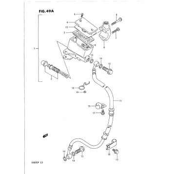FRONT MASTER CYLINDER (MODEL P)