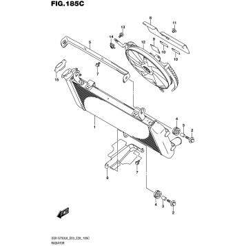 RADIATOR (GSX-S750ZL8 E03)