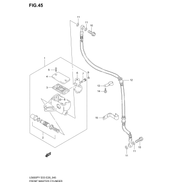FRONT MASTER CYLINDER