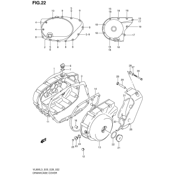 CRANKCASE COVER