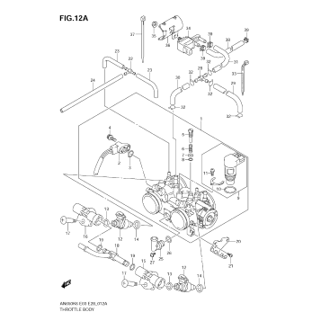THROTTLE BODY (MODEL K7)