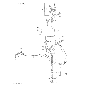 REAR MASTER CYLINDER (MODEL L)