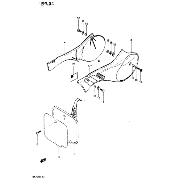 FRAME COVER (MODEL Z)