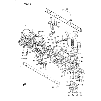 CARBURETOR (MODEL X)
