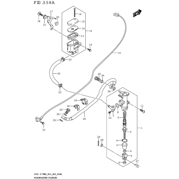 REAR MASTER CYLINDER (GSX-S750,GSX-S750Z)