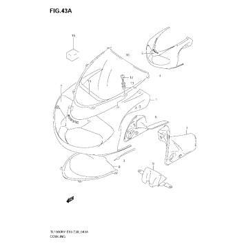 COWLING BODY (MODEL X)