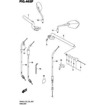 HANDLEBAR (SV650XAL9 E33)