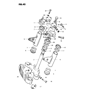 STEERING STEM (GS450TX)