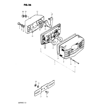 REAR CONBINATION LAMP