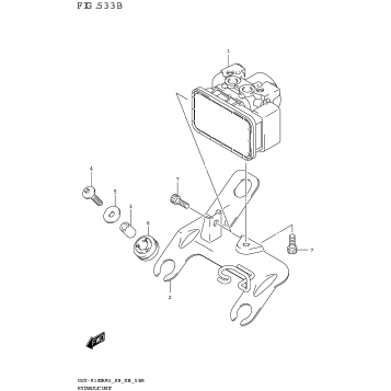 HYDRAULIC UNIT (GSX-R1000RA,GSX-R1000RZA)