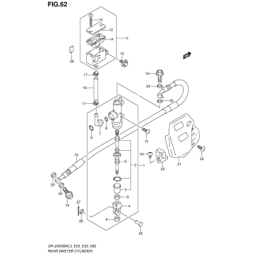 REAR MASTER CYLINDER