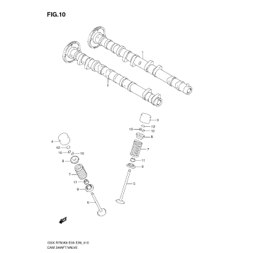 CAM SHAFT - VALVE