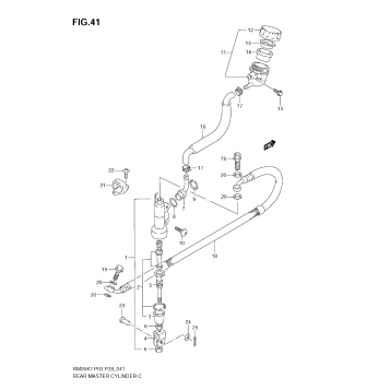 REAR MASTER CYLINDER