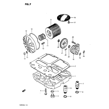 OIL FILTER - OIL PUMP