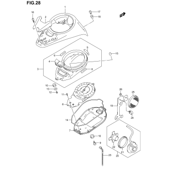 SPEEDOMETER (MODEL K1/K2)