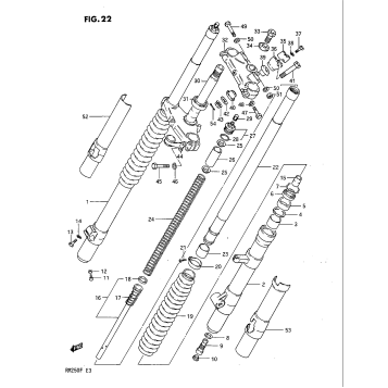 FRONT FORK (MODEL E)