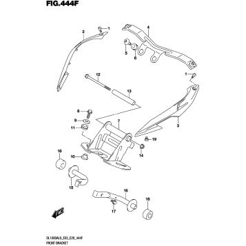 FRONT BRACKET (DL1000AL9 E33)