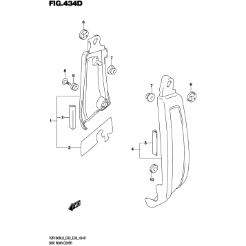 SIDE REAR COVER (VZR1800BZL9 E33)