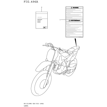 LABEL (DR-Z125M3E28)