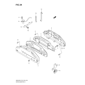 SPEEDOMETER (AN650K6)