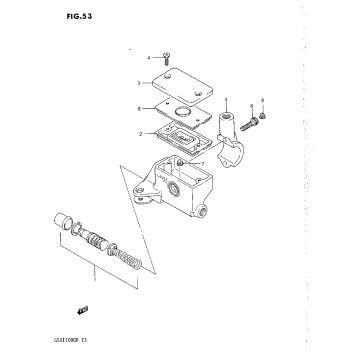 FRONT MASTER CYLINDER