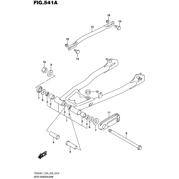 REAR SWINGINGARM