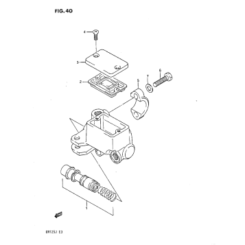 FRONT MASTER CYLINDER