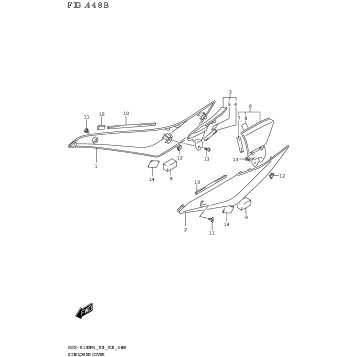 SIDE LOWER COVER (GSX-R1000RA)