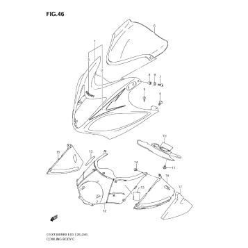 COWLING BODY (MODEL K8)
