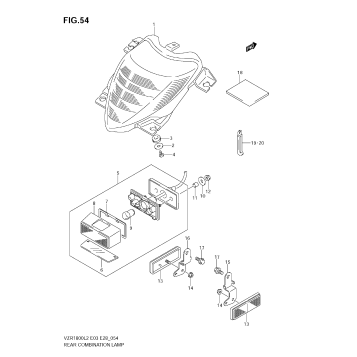 REAR COMBINATION LAMP (VZR1800 L2 E03)