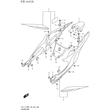FRAME COVER (GSX-R1000A)