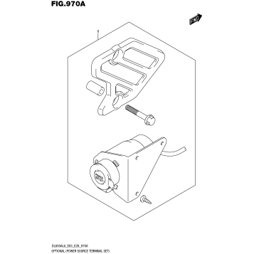 OPTIONAL (POWER SOURCE TERMINAL SET)