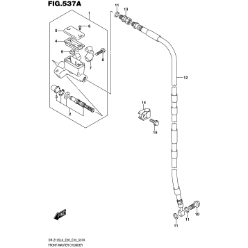 FRONT MASTER CYLINDER (DR-Z125LL6 E28)